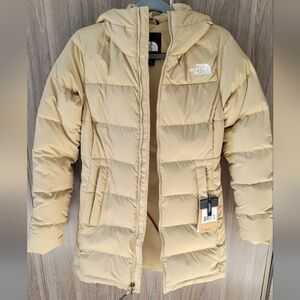 The North Face Women's Beige Puffer Jacket